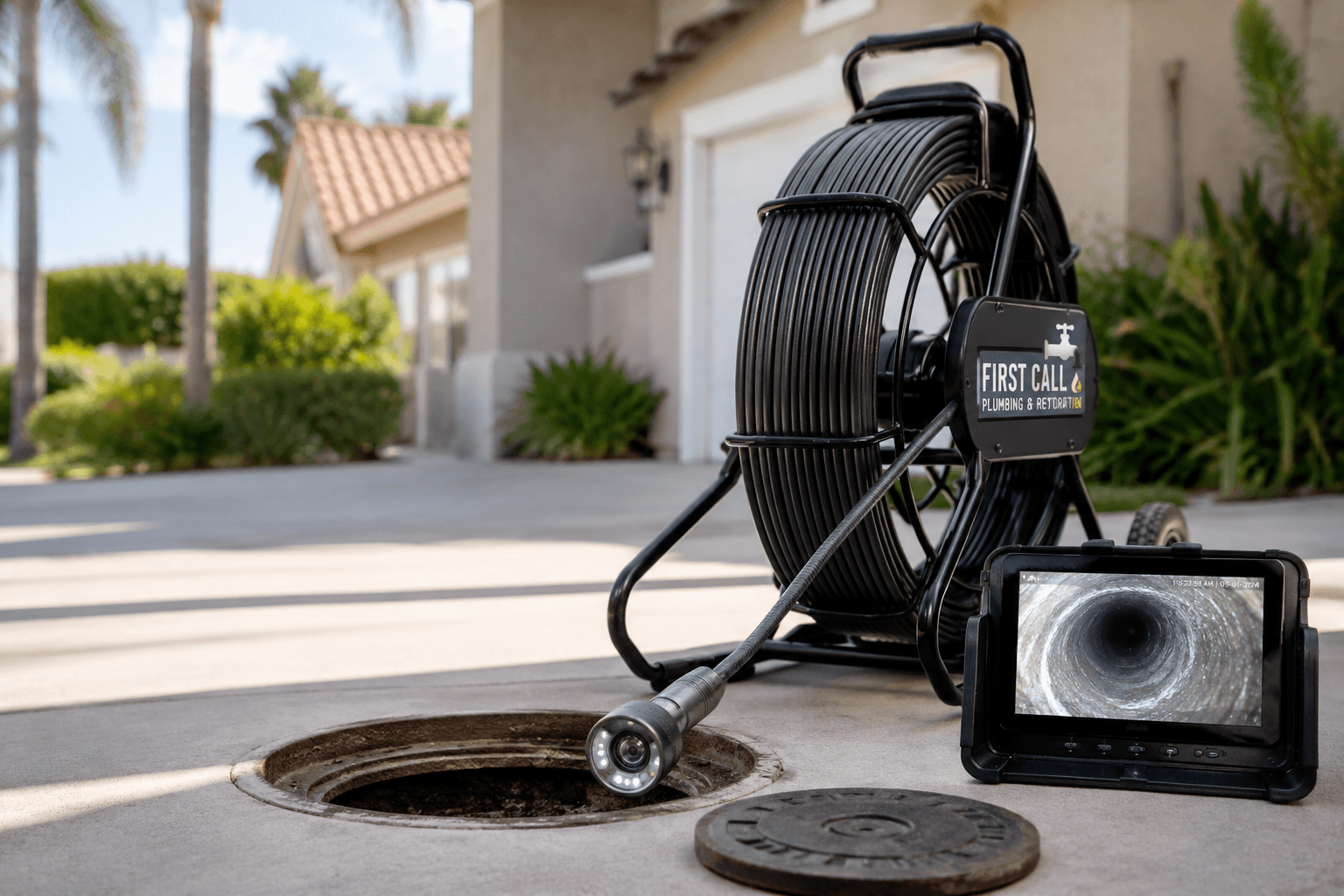 $69 Drain Clearing + FREE Sewer Camera