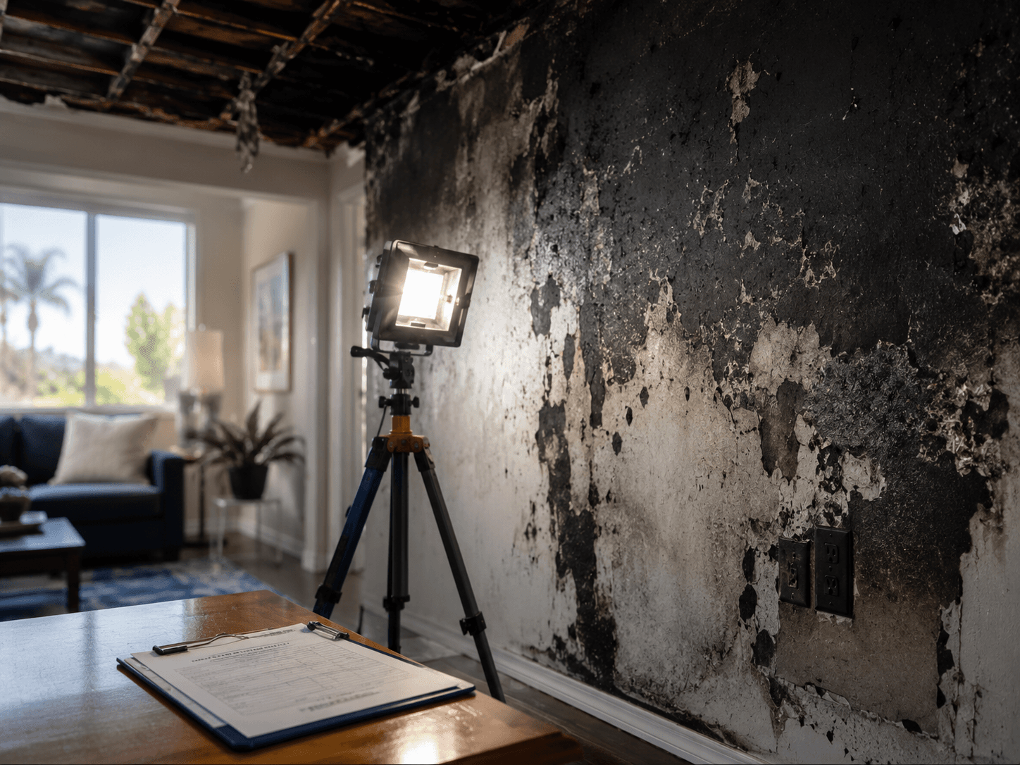 Fire & Smoke Damage Restoration